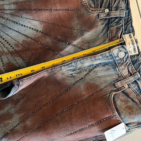 Free People Aurora Mid-Rise Straight Jeans Size 28 NWT - Picture 13 of 17
